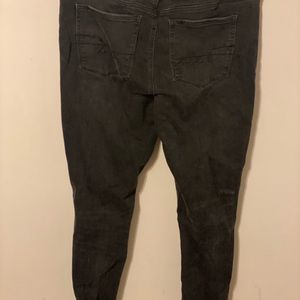 American Eagle Next Level Stretch Black Jeans - 16